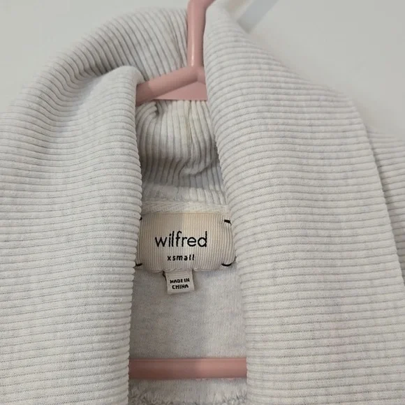 Wilfred Casual Gray/Cream Diderot Sweater/Cardigan - Picture 3 of 10